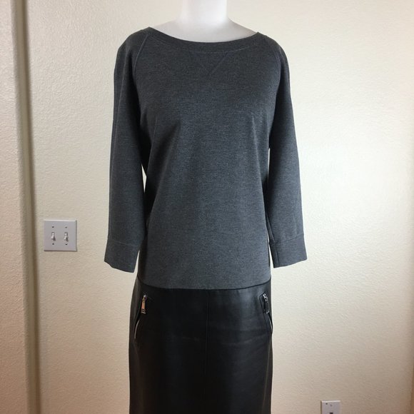 Per Se by Carlisle Leather Skirt Dress NWOT - Picture 1 of 8